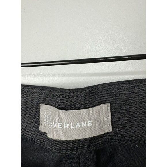 Everlane Womens The Curvy Side-Zip Work Pant Sz 16 Stretch Cotton Black - Picture 8 of 8